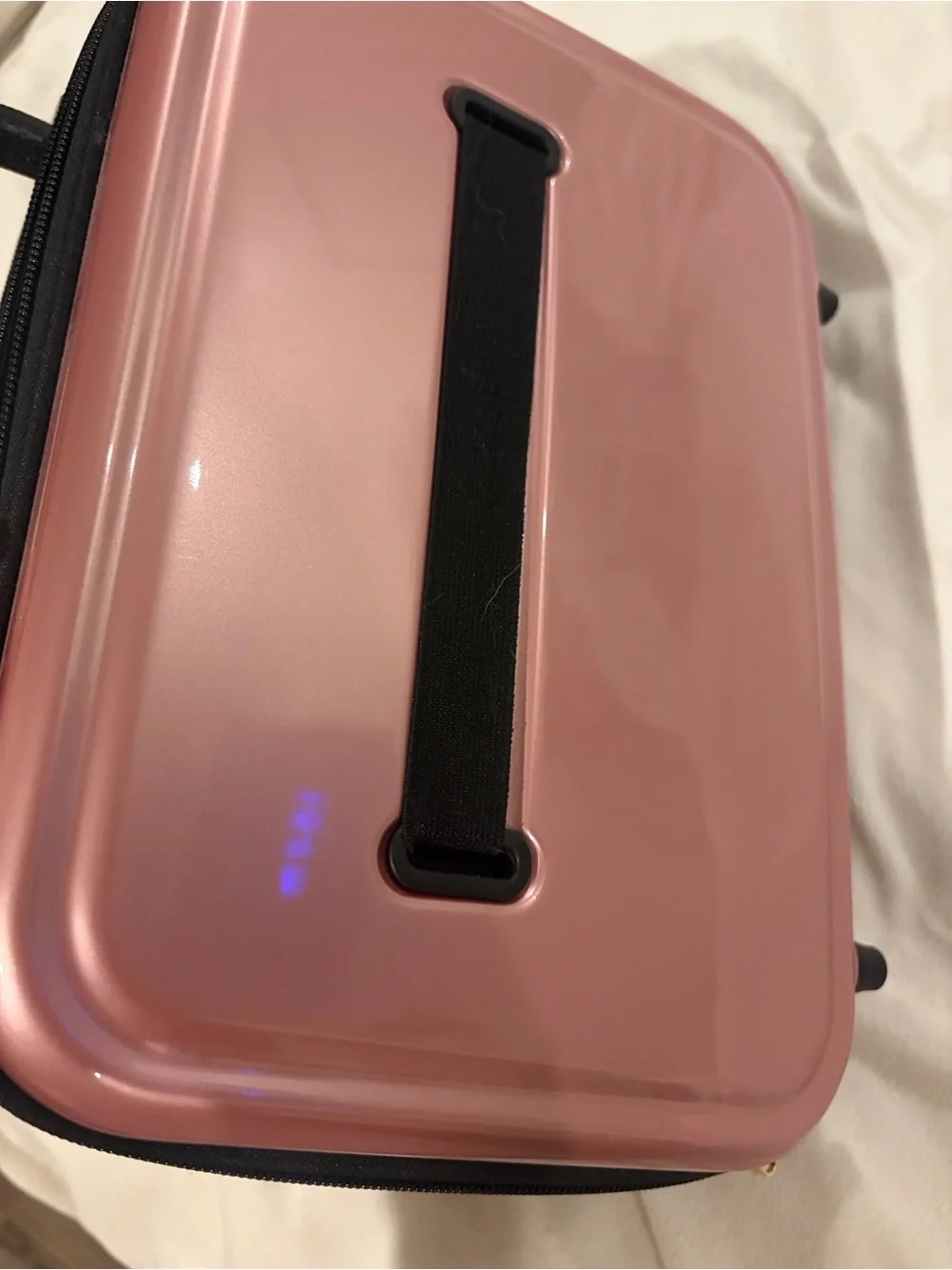 Triforce Pink Hard-Shell Cosmetic Case